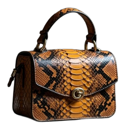 medium, python, bag transparent PNG cut-out