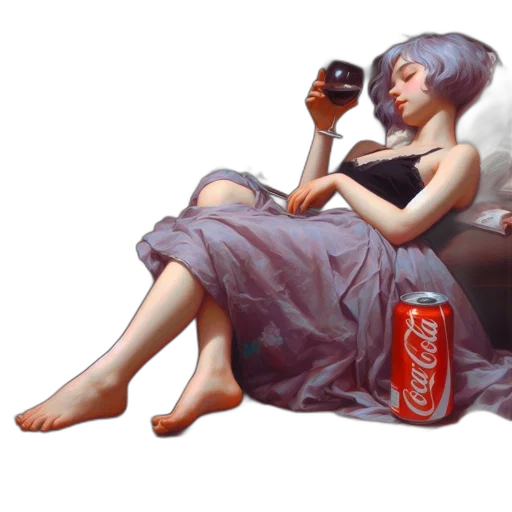 dress, bottle, food, robot transparent PNG cut-out