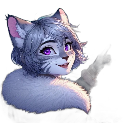 staff, face, creature, watercolor transparent PNG cut-out