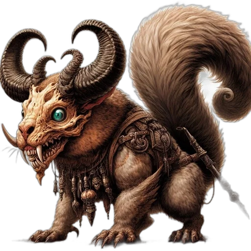dragon, creature, animal, staff transparent PNG cut-out