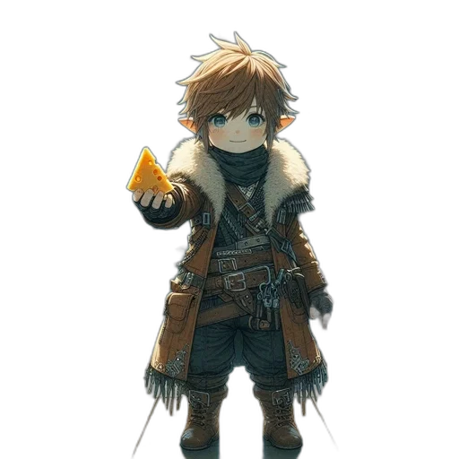 weapon, sword, staff, jacket transparent PNG cut-out