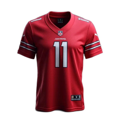 football, jersey, arizona, cardinals transparent PNG cut-out