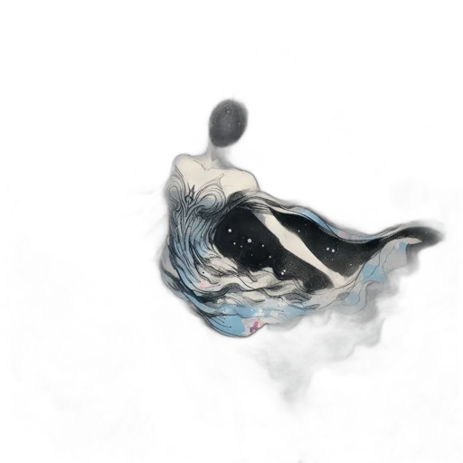mask, dragon, bottle, creature transparent PNG cut-out