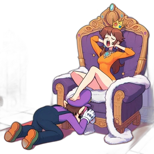 crown, furniture, staff, weapon transparent PNG cut-out