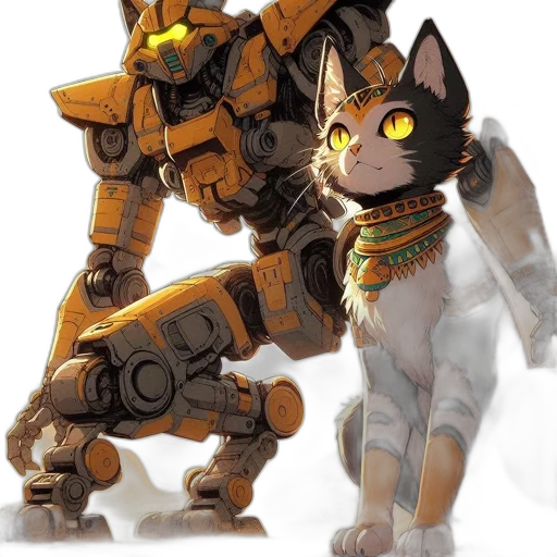 robot, animal, weapon, concept art transparent PNG cut-out