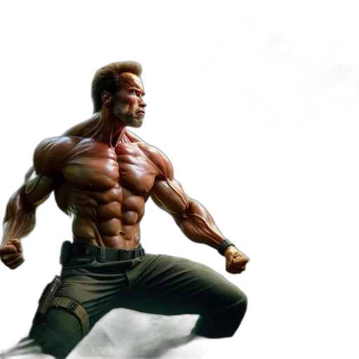 3d render, concept art, photorealistic, comic book art transparent PNG cut-out
