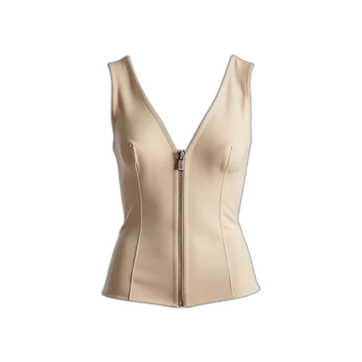 dress, jacket, earth tones, plain transparent PNG cut-out
