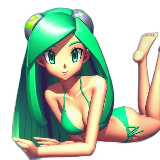 dress, hat, pixel art, anime transparent PNG cut-out