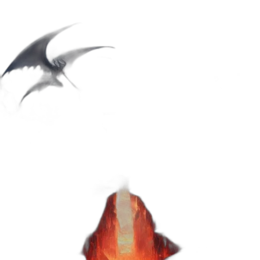 dragon, creature, mask, hat transparent PNG cut-out