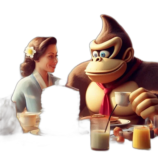 concept art, 3d render, photorealistic, comic book art transparent PNG cut-out