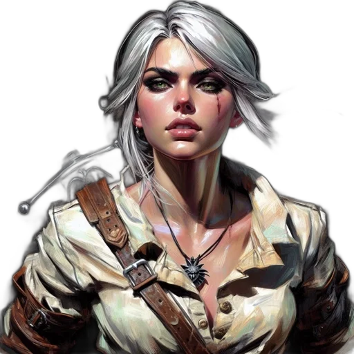 face, staff, jacket, weapon transparent PNG cut-out