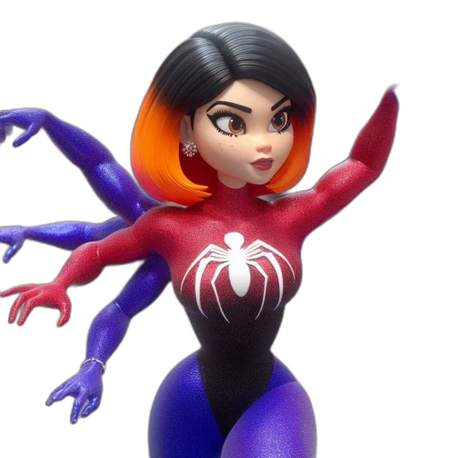 3d render, concept art, comic book art, cartoon transparent PNG cut-out