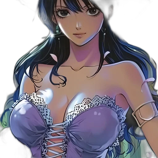 dress, jewelry, fantasy art, anime transparent PNG cut-out