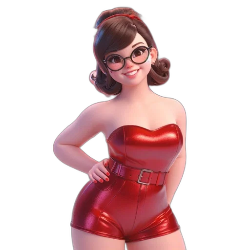 dress, robot, concept art, 3d render transparent PNG cut-out