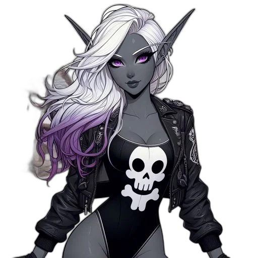 jacket, fantasy art, concept art, pixel art transparent PNG cut-out