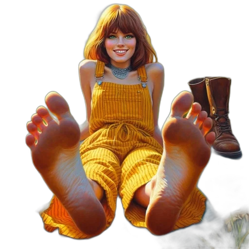 shoes, face, creature, photorealistic transparent PNG cut-out