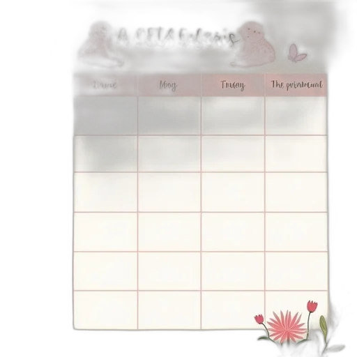 flower, fog, weekly, chore transparent PNG cut-out