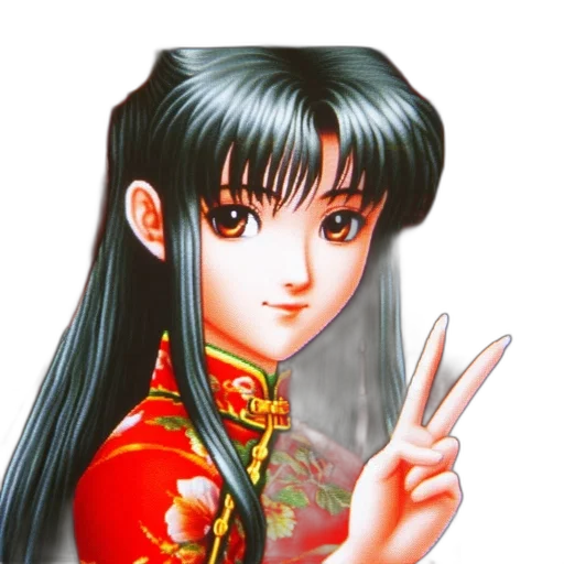 face, photorealistic, vaporwave, concept art transparent PNG cut-out