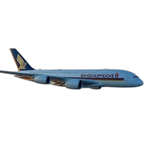 3d render, photorealistic, singapore, airlines transparent PNG cut-out