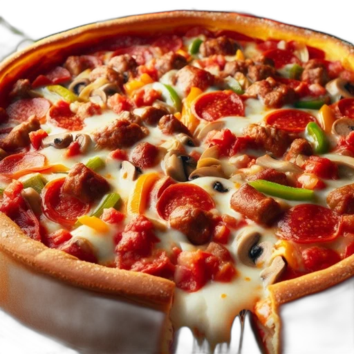 food, crown, 3d render, photorealistic transparent PNG cut-out