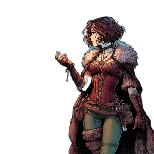 jacket, staff, sword, weapon transparent PNG cut-out