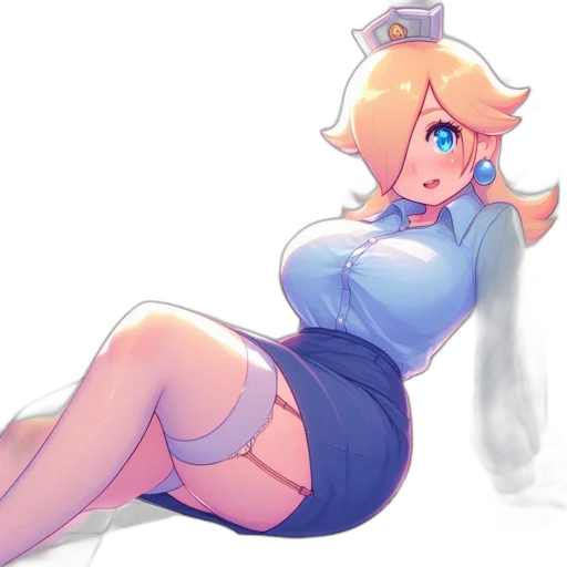 dress, staff, robot, weapon transparent PNG cut-out