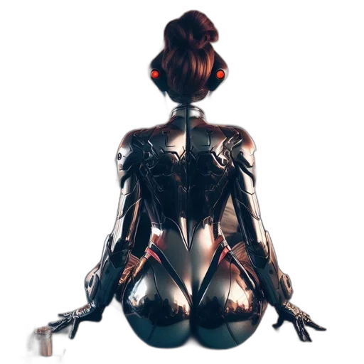 robot, dress, jacket, mask transparent PNG cut-out