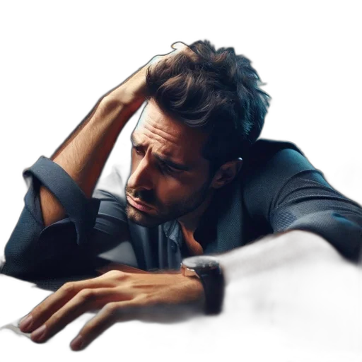 face, jacket, hair, furniture transparent PNG cut-out