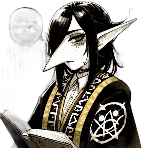 staff, mask, fantasy art, concept art transparent PNG cut-out