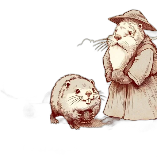 concept art, fantasy art, watercolor, snow transparent PNG cut-out