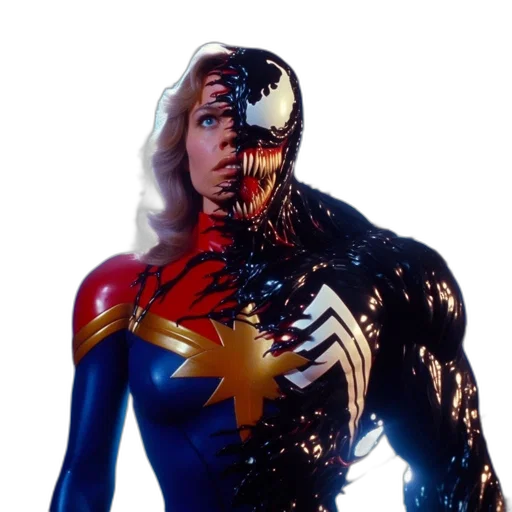 mask, comic book art, concept art, 3d render transparent PNG cut-out
