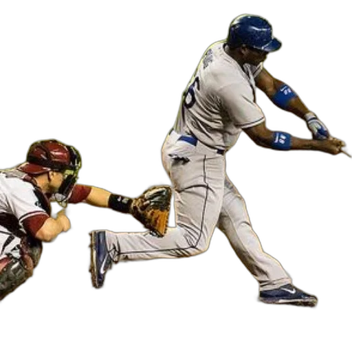 baseball, player, blue, uniform transparent PNG cut-out