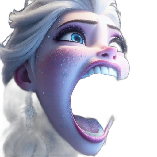 face, creature, mask, staff transparent PNG cut-out