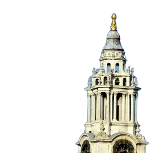 building, crown, 3d render, concept art transparent PNG cut-out