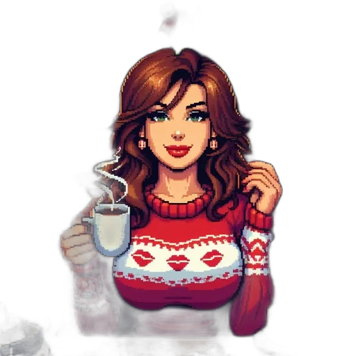 pixel art, cartoon, fantasy art, concept art transparent PNG cut-out