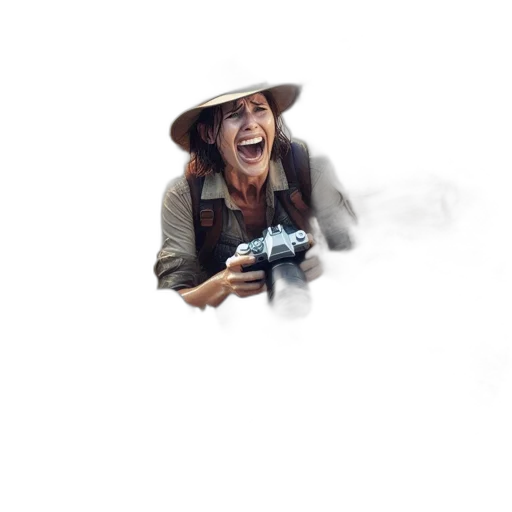 hat, weapon, staff, face transparent PNG cut-out