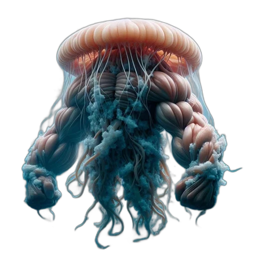 creature, hair, animal, concept art transparent PNG cut-out