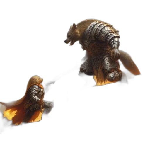 creature, dragon, animal, hair transparent PNG cut-out