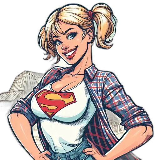 comic book art, cartoon, concept art, pixel art transparent PNG cut-out