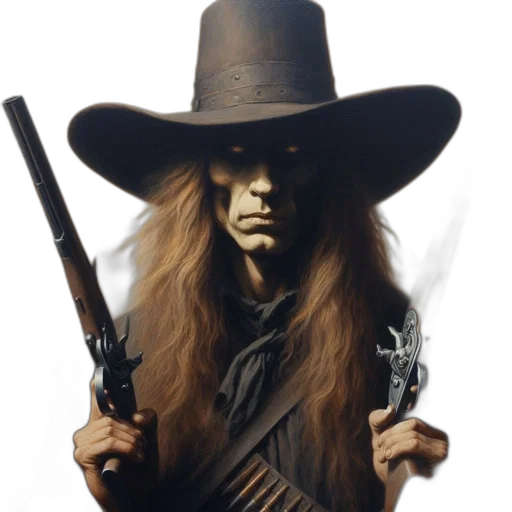 hat, staff, weapon, hair transparent PNG cut-out