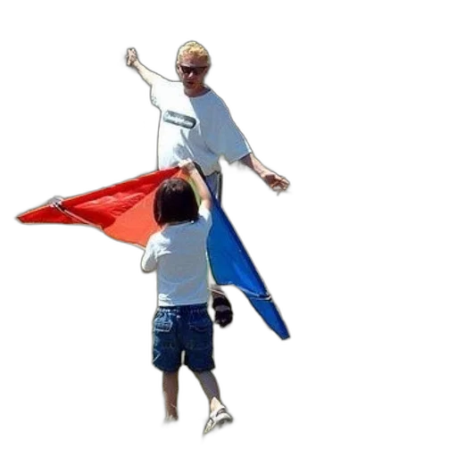 umbrella, concept art, man, child transparent PNG cut-out