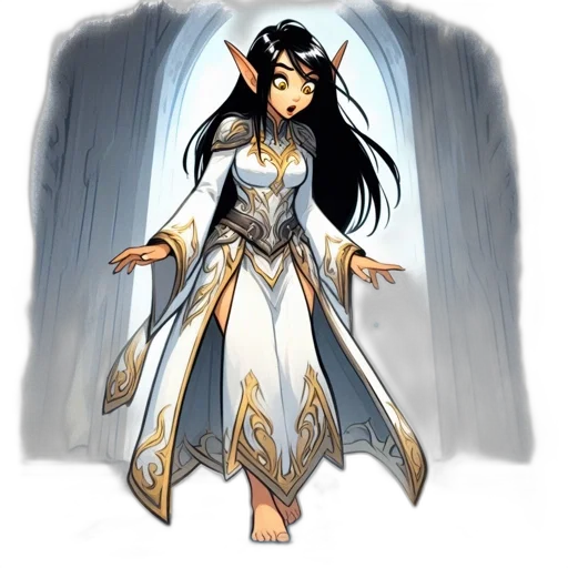 fantasy art, concept art, comic book art, pixel art transparent PNG cut-out