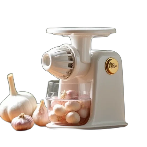 food, 3d render, automatic, garlic transparent PNG cut-out