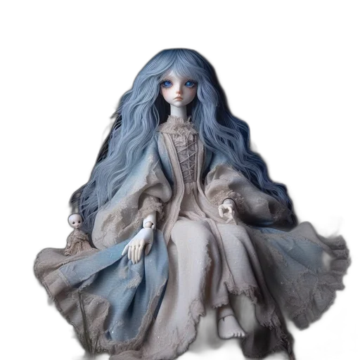 dress, concept art, 3d render, fantasy art transparent PNG cut-out