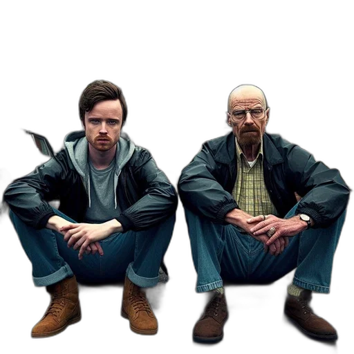 jacket, shoes, concept art, comic book art transparent PNG cut-out