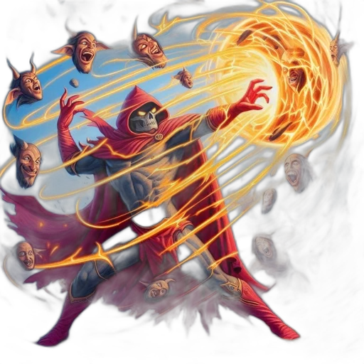 staff, mask, weapon, concept art transparent PNG cut-out