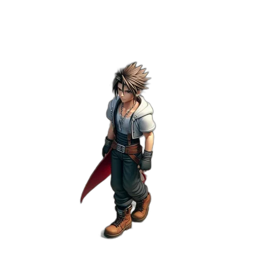 sword, weapon, staff, jacket transparent PNG cut-out