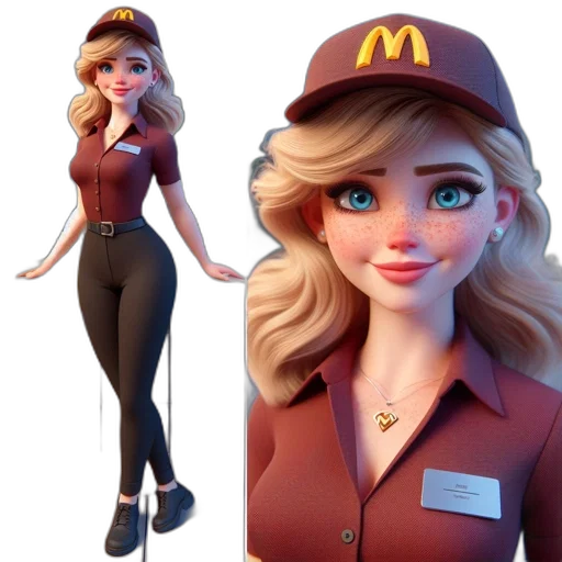 staff, 3d render, concept art, cartoon transparent PNG cut-out