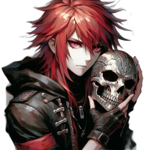 weapon, mask, jacket, face transparent PNG cut-out
