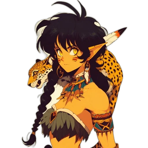 dragon, staff, animal, fantasy art transparent PNG cut-out